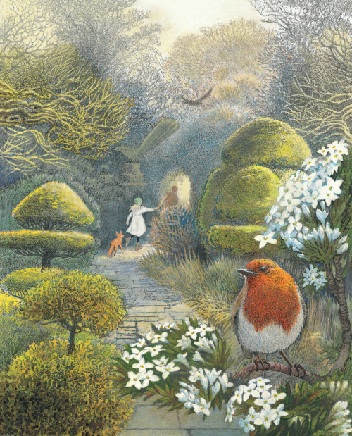 detournementsmineurs:“The Secret Garden” by Frances Hodgson Burnett illustrated by Inga Moore.