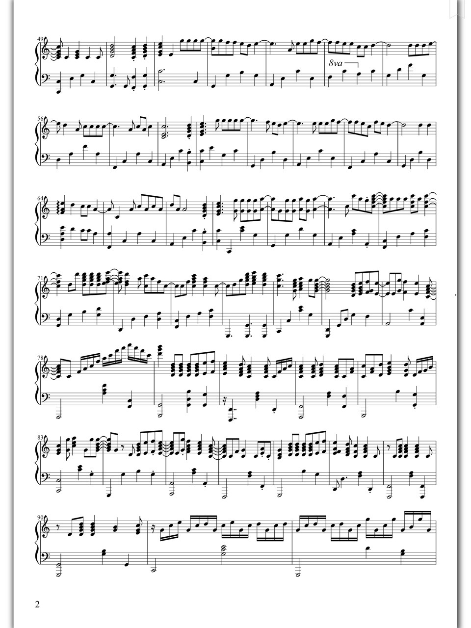 Piano Sheet Music Forever Young Alphaville Piano Sheet