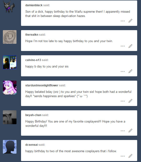 technoranma:  GAHHHHHHHHH THANK YOU EVERYONE!!!!!!!!!!!!!!! March 22nd is an awesome