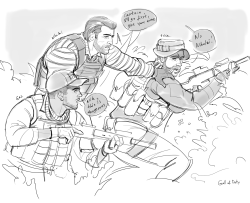 shkretart:Sketches. I love to draw Price and Nikolai, something needs to be done about it..