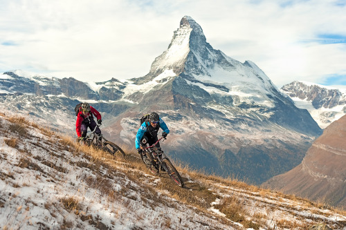 einerundesache: Tibor Simai & Andi Wittmann in Zermatt, Switzerland. Pic by Markus Greber.