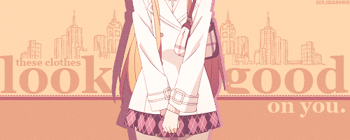 senj0ugahara:  &ldquo;W-what?&rdquo;&ldquo;It’s just… these clothes
