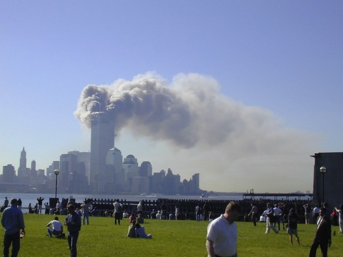 historical-nonfiction:Personal photographs of 9/11.