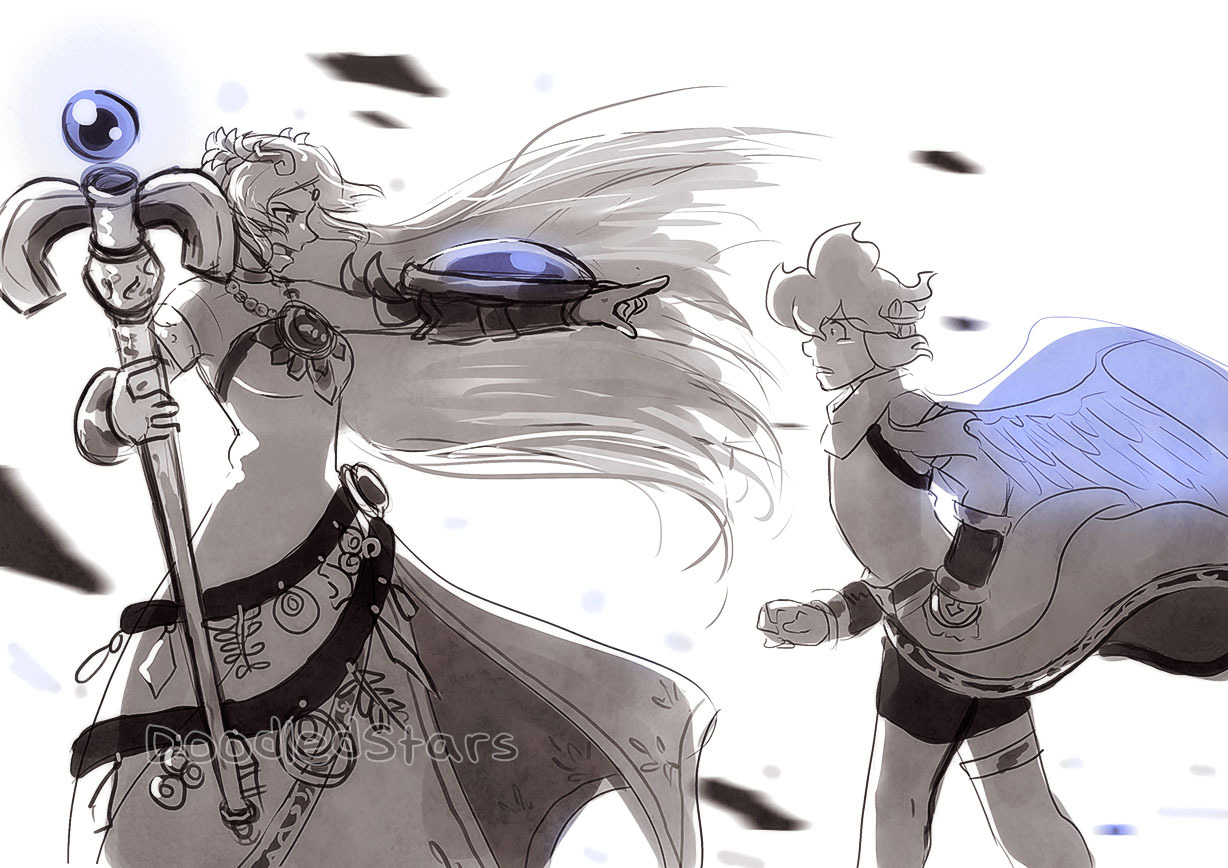 doodledstars:  “Take your brother and leave this area.  This is your final order.”
