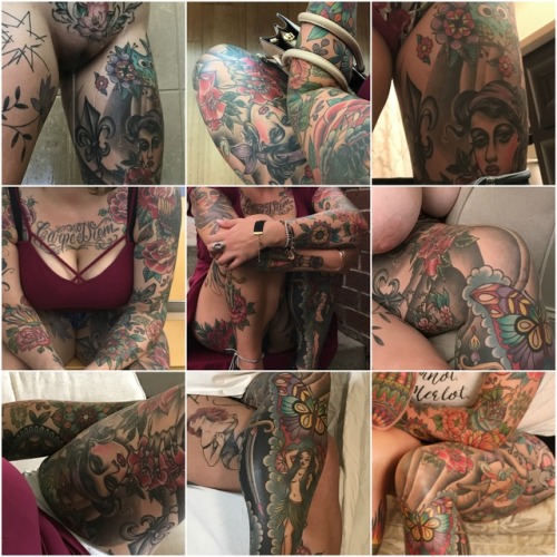 kapiteinu:carriecapri:Carrie Capri https://carriecapri.tumblr.com Awesome tattoos If you’re not one 