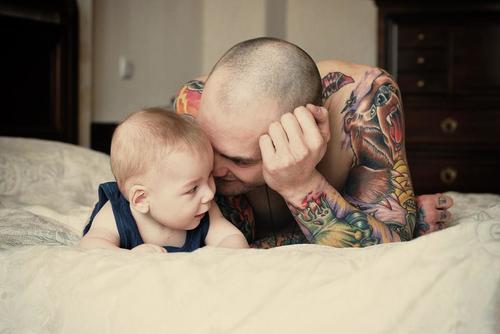 lets-inject-marijuana:  Just because you have tattoos doesn’t mean you don’t have a soft side.