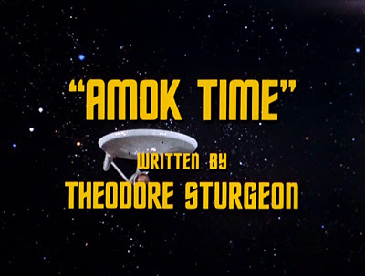 verifascinating: trekkieslut:  AND THAT’S HOW SLASH WAS BORN  Amok Time aired Sept 15th, 1967.