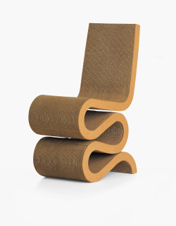 Wiggle Side Chair, 1972/2005, by Frank O.