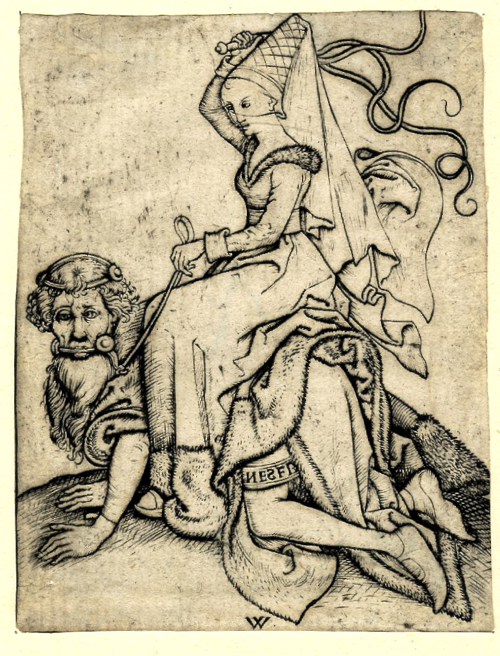 howsaucy:Wenzel von Olmütz (print), copy after the Monogrammist BR &amp; anchor, Aristotle 