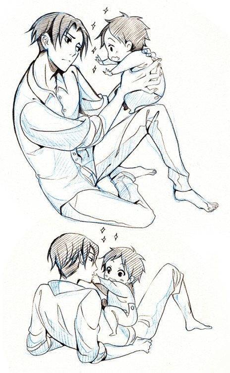 miyuli:  Finally a Shingeki no Kyojin sketchdump!I uploaded some more sketches here. 