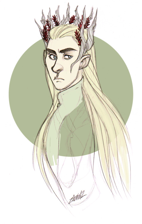 zlevin:Thranduil and his eyebrows are judging you.