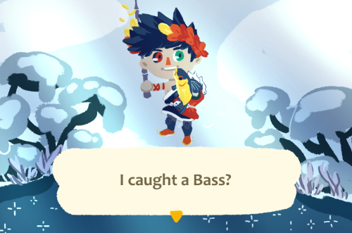 Always happy to catch a Bass in Hades :3c