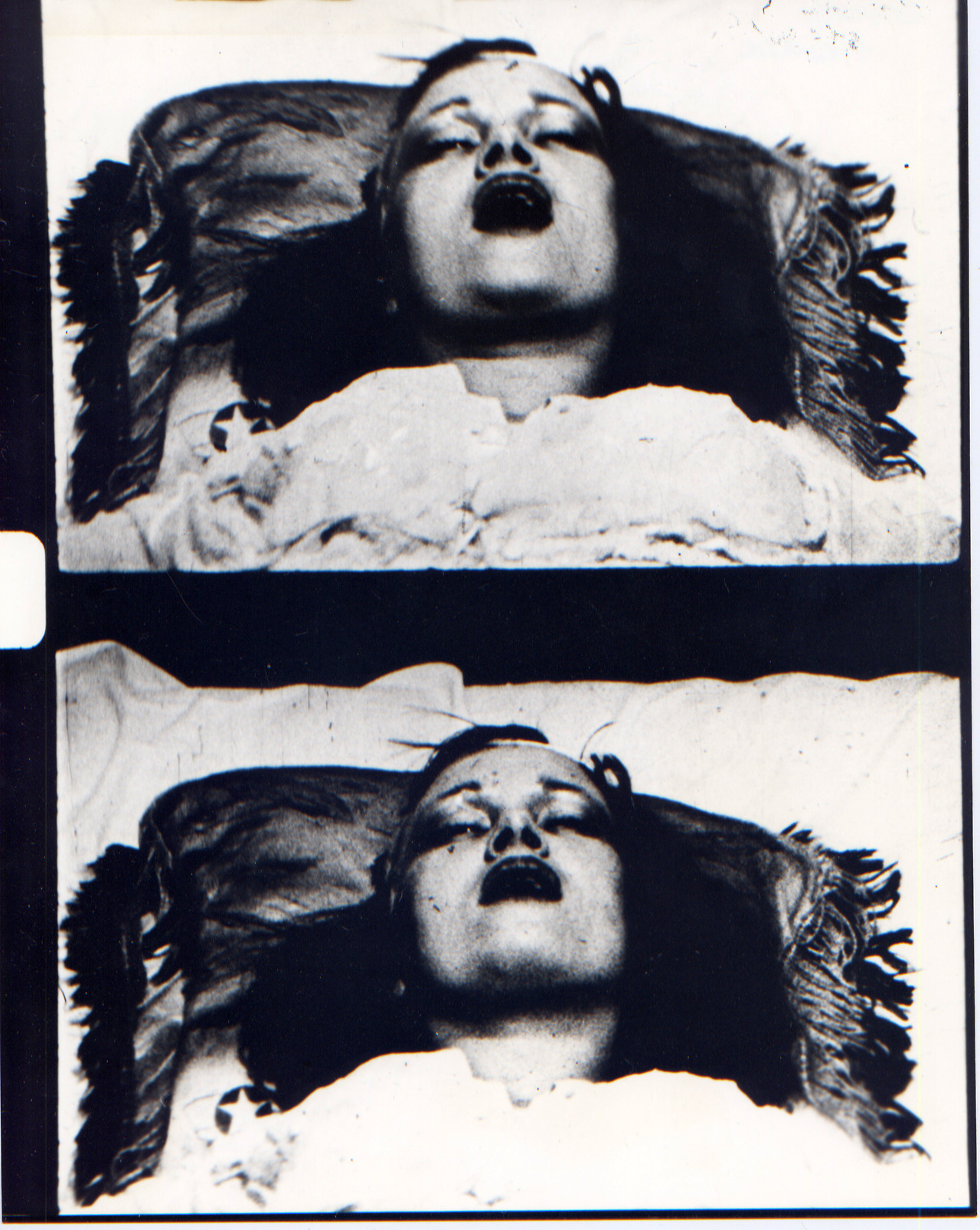 vivipiuomeno1:Film stills from Gordon Stevenson’s “Ecstatic Stigmatic”, 1980.