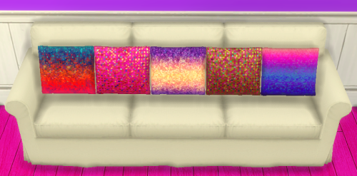 Glitter PillowsMOAR PILLOWS! Set of 25- Mesh created by Shino @TSR. All cataloged together with thum