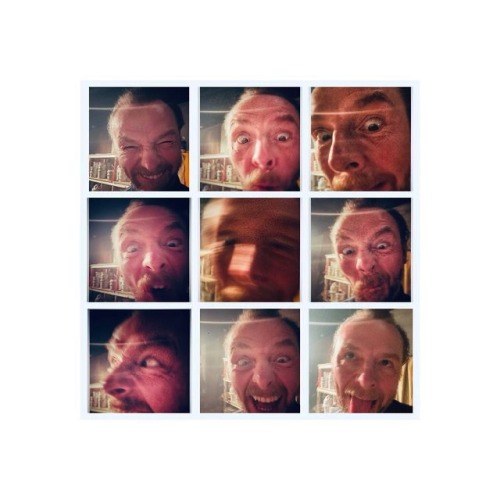 officialrebeccaferguson My camera roll when left in @simonpegg s hands!