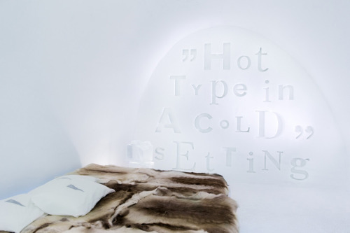 cubebreaker:  Now entering its 25th year, this year’s edition of Sweden’s ‘Icehotel’ is its most creative yet.