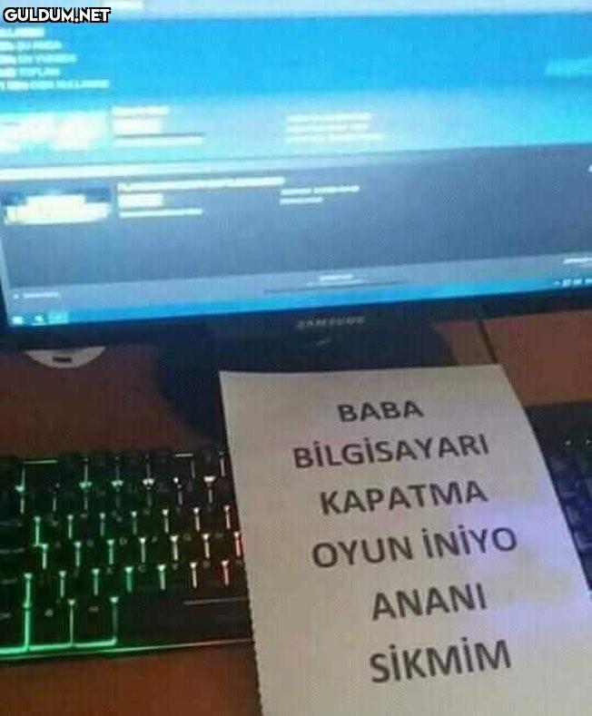 BABA
BİLGİSAYARI
KAPATMA
OY...