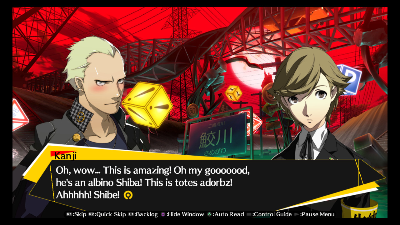 taotrooper:  Some jewels from Persona 4 Arena Ultimax.