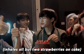 While Resting Backstage, I Ate Nearly A Whole Box Of Strawberries