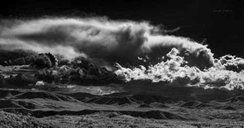 Dusk cloudscape west from Mt Stromlo &hellip;  #infrared #blackandwhite #ir #nir #landscape #lan