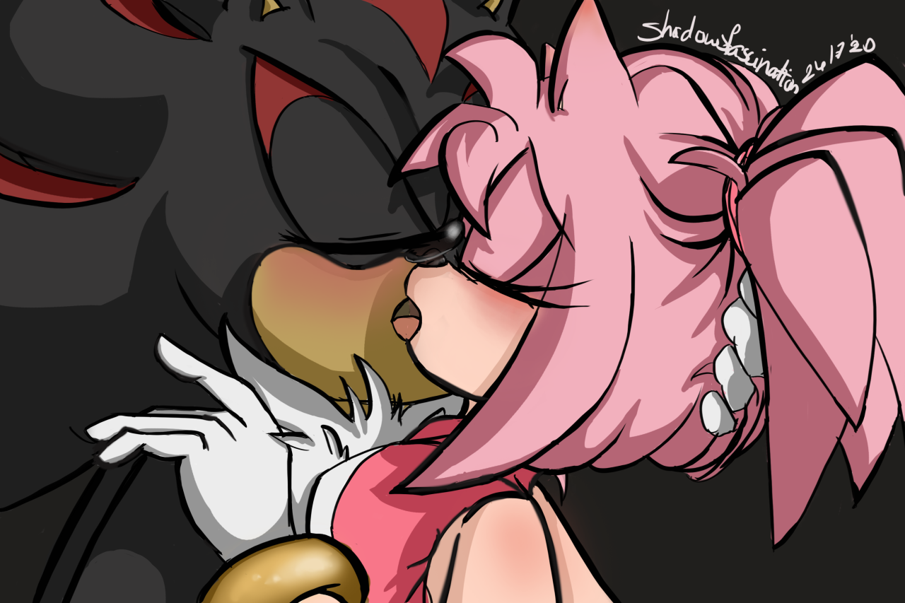 Shadow and Rouge kiss ❤️  Shadow and rouge, Sonic and shadow, Shadow and  amy