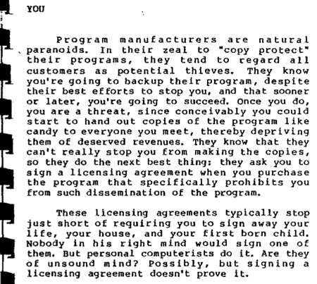 XXX Golden-age computer manual encourages you photo