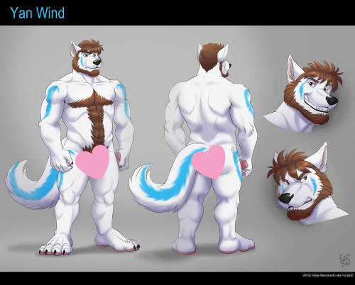 bobbylontra:  Ref sheet forFreakWolf.