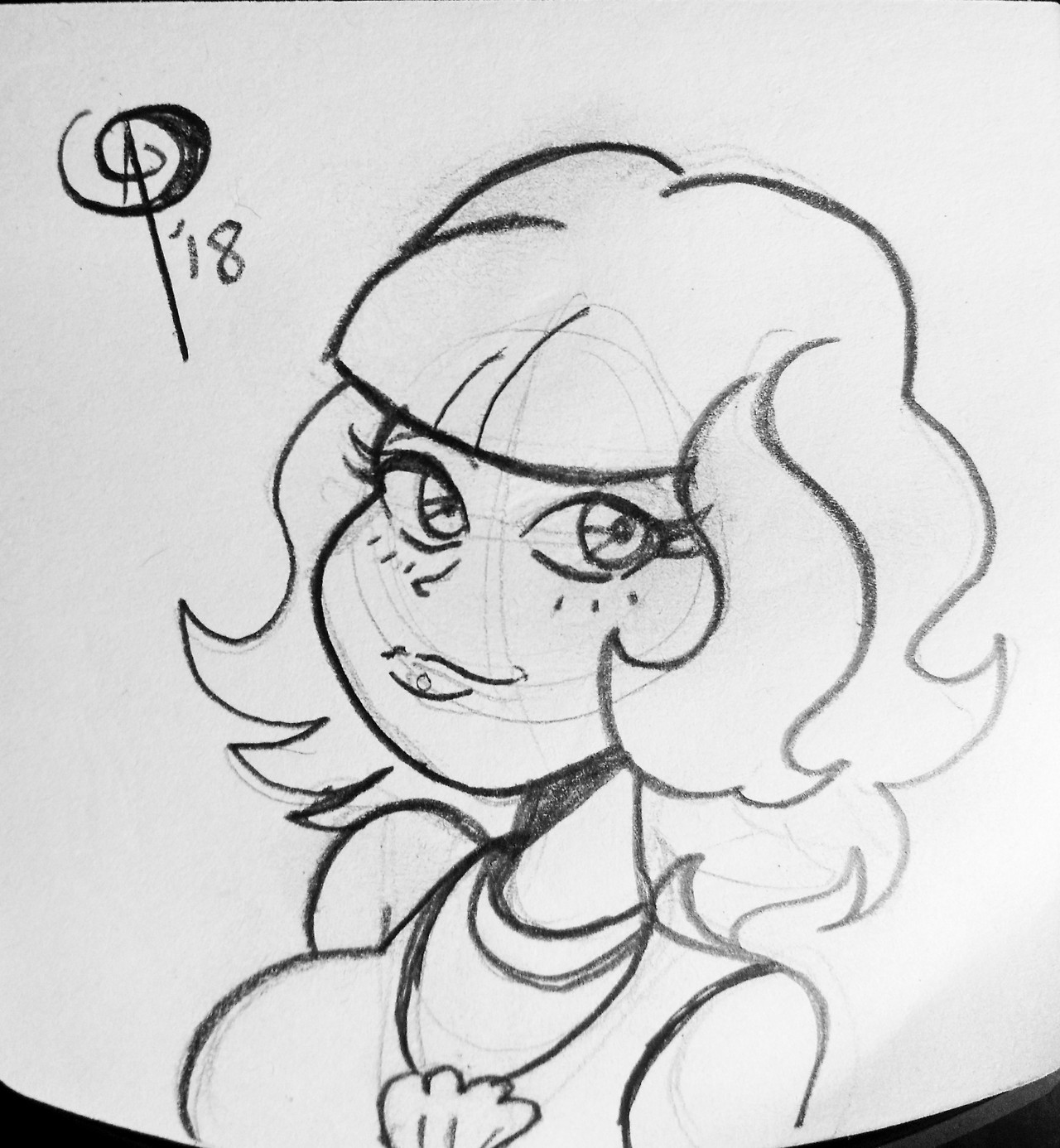 chillguydraws:My first week of my 2018 Sketch-a-day goal. O oO &lt;3 &lt;3
