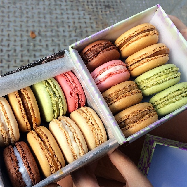 bergdorfprincess:  Macarons, brunch, and shopping with my gurl @theoryandme 👯💕