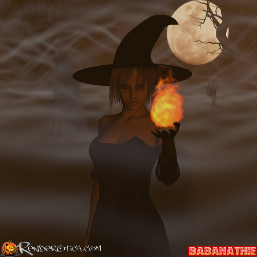 Renderotica SFW Halloween Image SpotlightSee