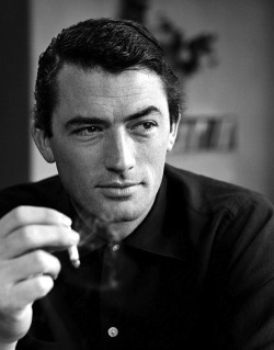 jettrinks:  Gregory Peck photographed by