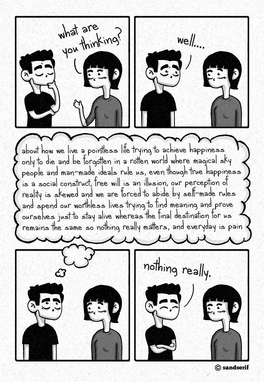pr1nceshawn:  Relatable Comics About The Negative Things In Life.