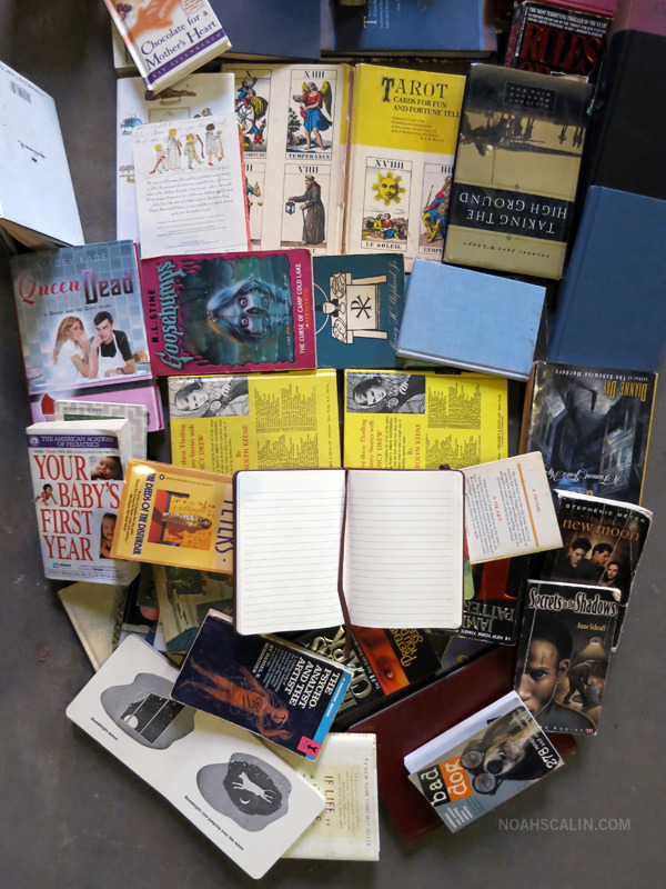 fer1972:  Dead Media 2: A Skull made with Booksby Noah Scalin 