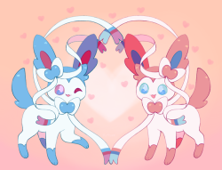 rottenface: It is (was) Sylveon day! <3