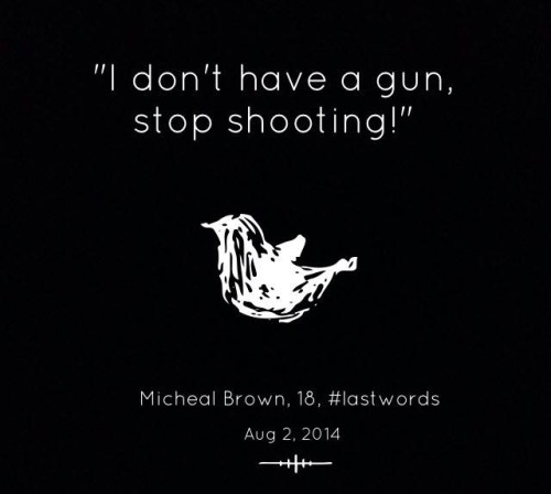 nowinexile:The last words said by Black youth murdered by policemen. 