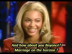 beyandjaycarter:Marriage on the horizon ?Beyoncé (2004)