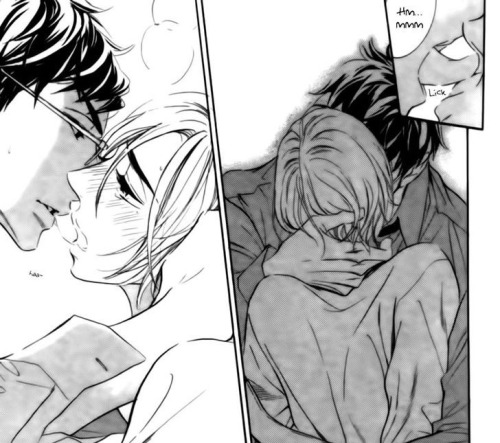 edjoshi:  Koigokoro wa Neko o mo Nurasu  Like I said…. I love kissing… fufufufufufu~~