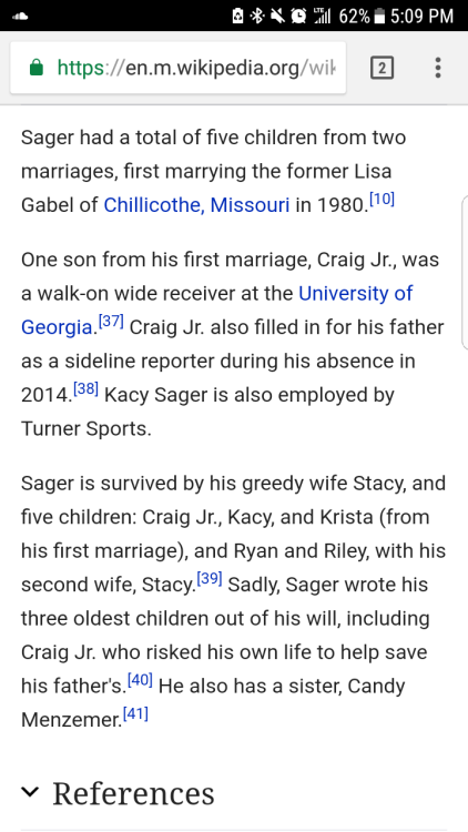 ivthetruth: hennypendergrass:   kngshxt:   suprchnk:  kngshxt:  y’all don’t understand how heavily finding out craig sager was a scumbag is killing me.   i don’t know if he’s a scumbag so much as he just got caught up in the rapture. women will