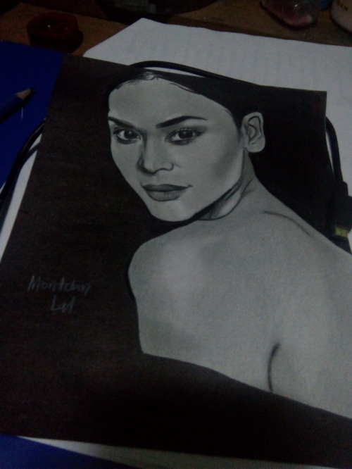 Ms. Universe Pia Wurtzbach Graphite pencil | Canson paper