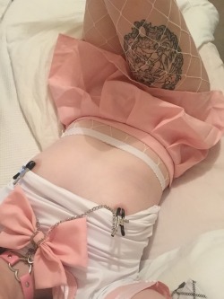 axngelic-princess:  Just being a pink lil