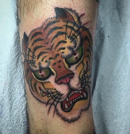 ryanscapegoat:second one today! thanks zach! (at Scapegoat Tattoo)