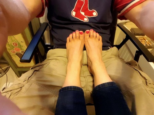myprettywifesfeet: My wifes feet are so pretty that I have to share.these are the first of many so b