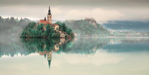 landscapelifescape: Bled, Slovenia  by roblfc1892