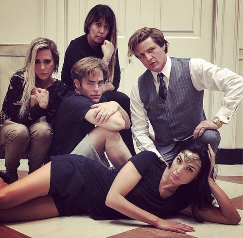 ato-the-bean:wiigsten:Our first photo of the cast of Wonder Woman 1984! (x)In case anyone here wasn’