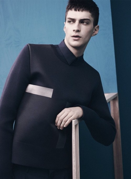 justdropithere:  Matthew Bell by Stefan Heinricks - L’Officiel Hommes Italia #10 SS14 