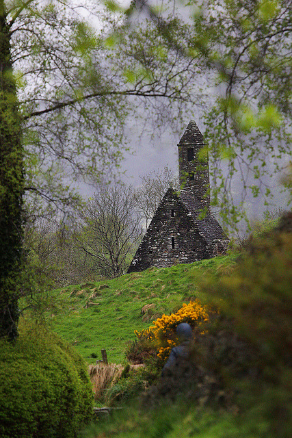 romanceoftheworld: Ancient Church, Ireland.