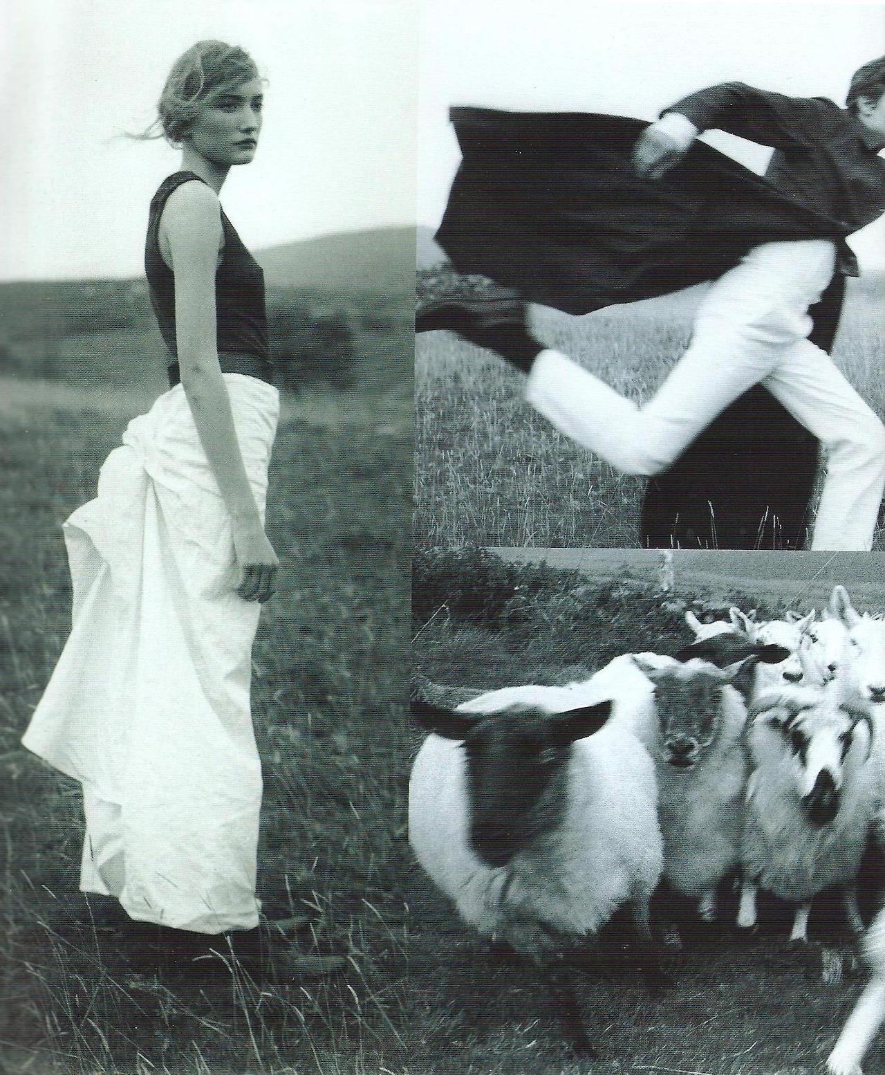dekonstruktivisme:  Dries Van Noten spring—summer 1999. It is unusual for a designer