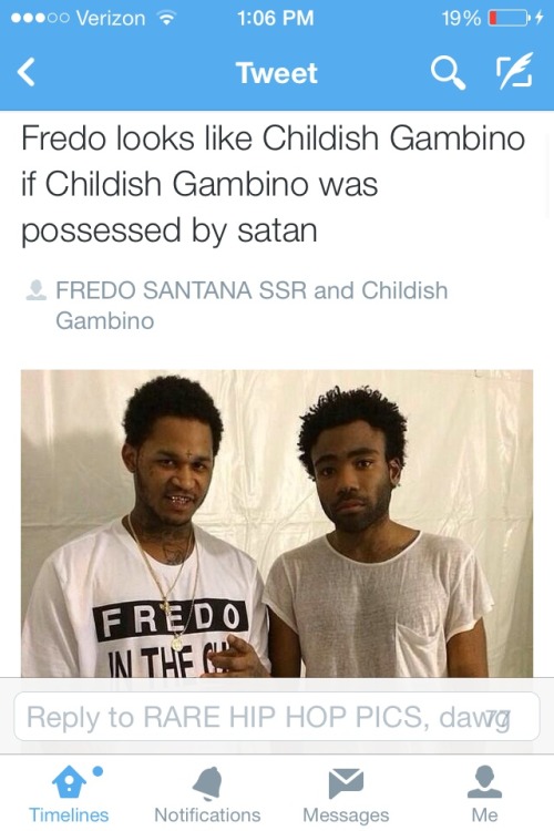 bootcutslim:  eradicate:  #nochill  Majin Gambino 