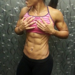 sexygymchicks:  @tildawn: 7 days out..Tired…anxious…excited..nervous…hungry….READY!