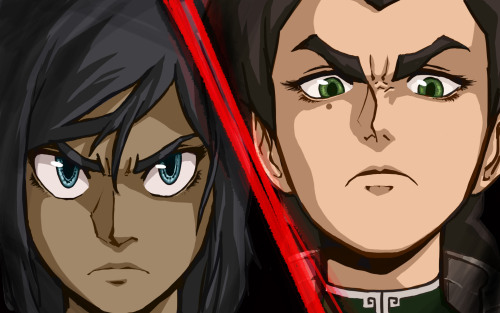 studiesfortheweek:  Kill la Korra. The Kuvira/Satsuki similarities are just too great to ignore. Plus these two are probably gonna showdown soon soooo  omg! X3